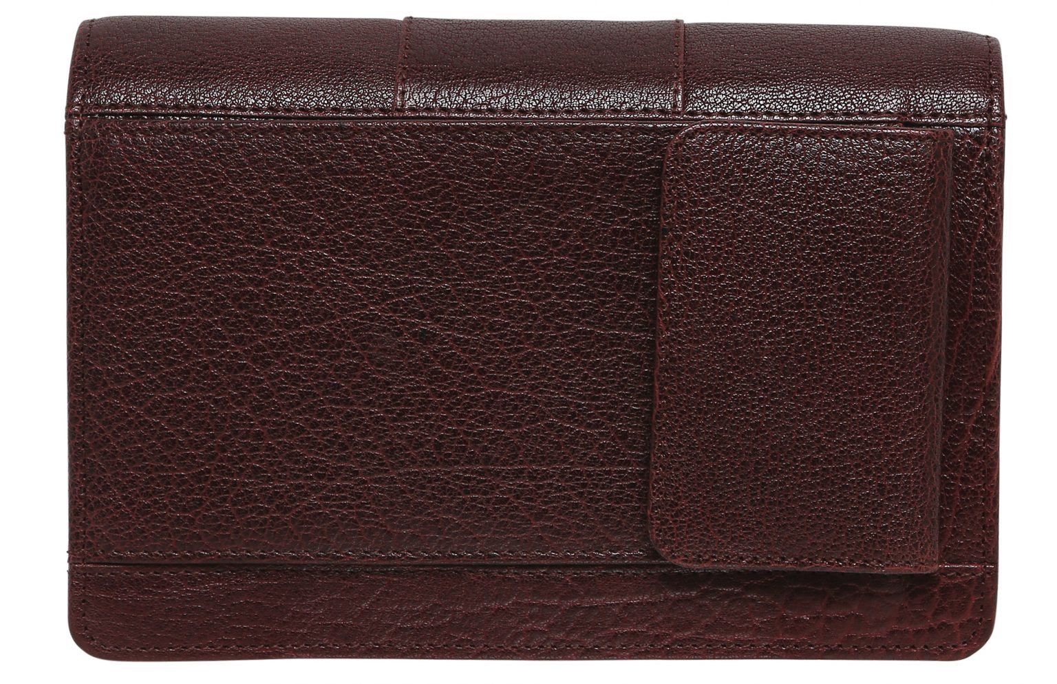 Leather 2019 Summer Crossbody Organiser 7321 Burgundy - Modapelle Direct