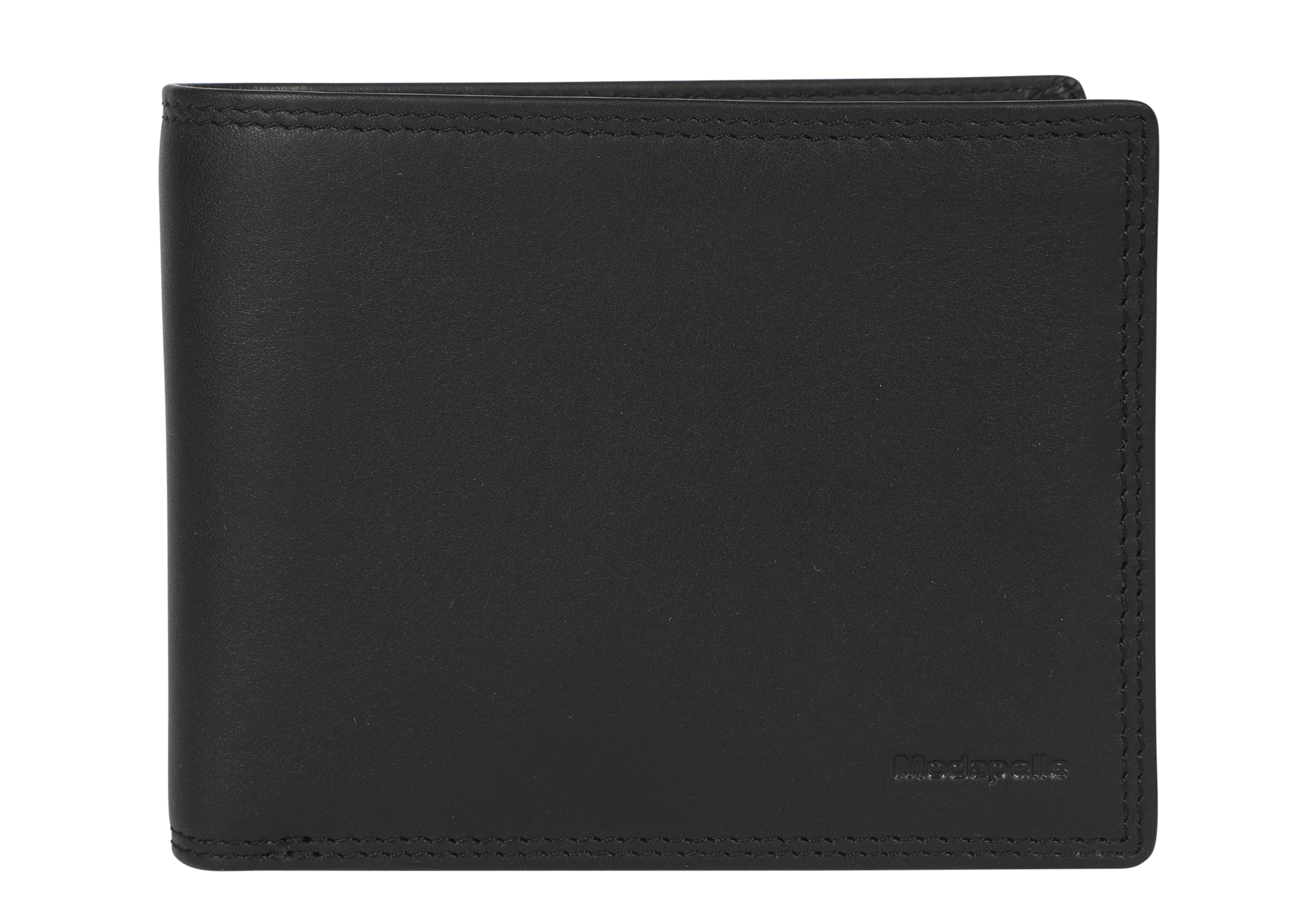 Men's Leather Wallet 5509 Black - Modapelle Direct