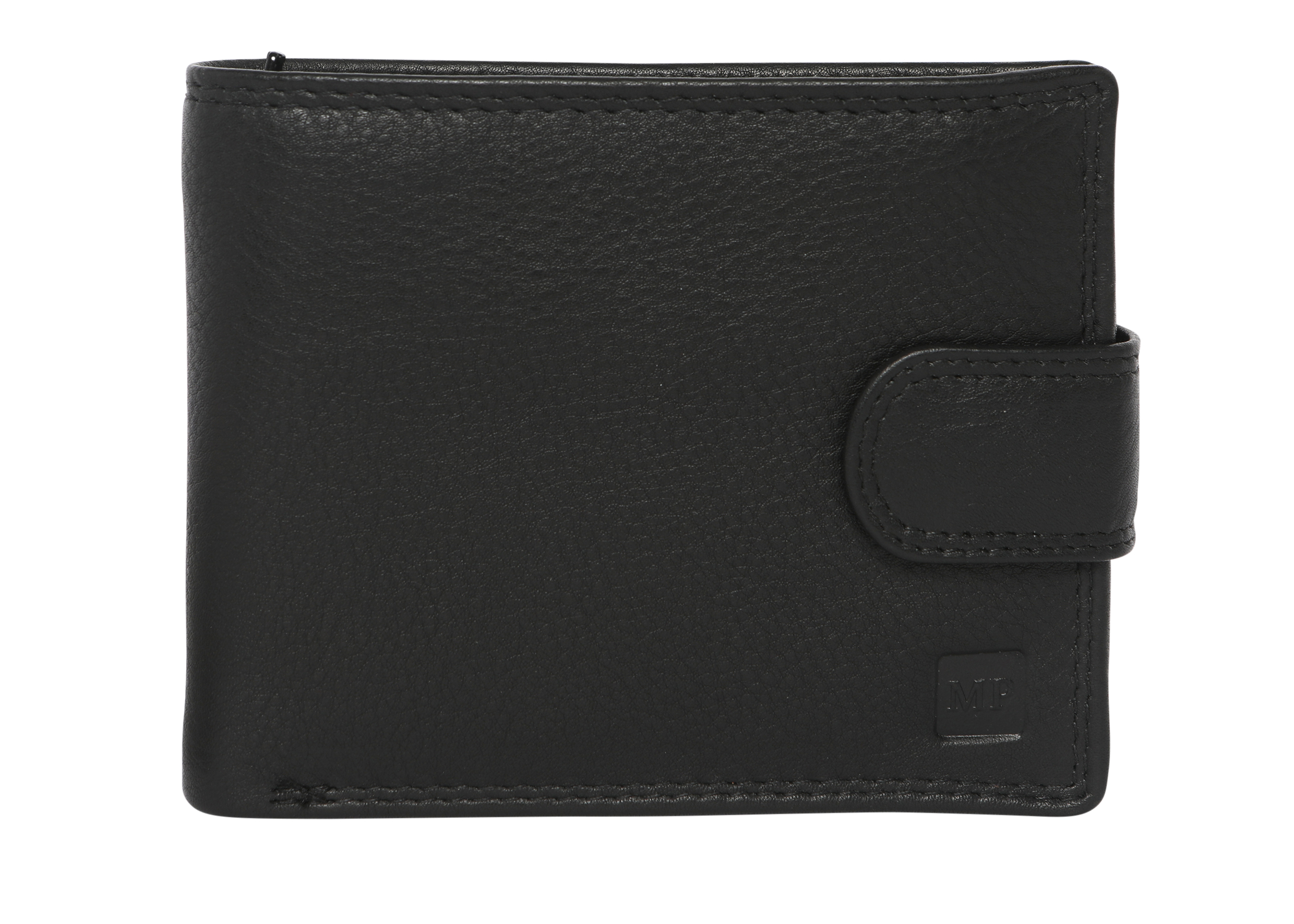 Men's Leather Wallet 5033 Black - Modapelle Direct